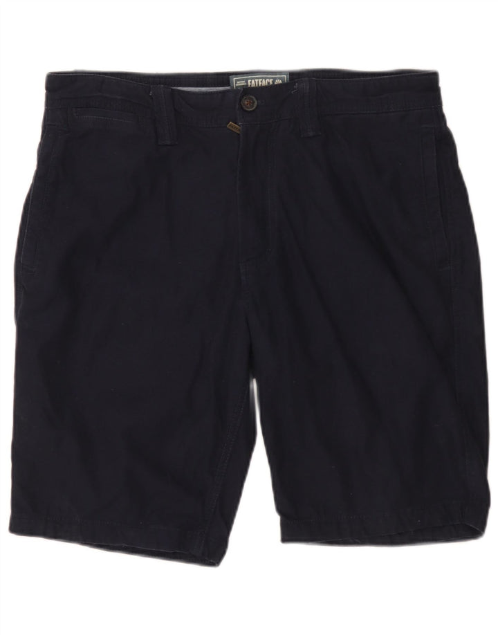 Fat Face Herren-Chino-Shorts, W34, Größe L, Marineblau, Baumwolle