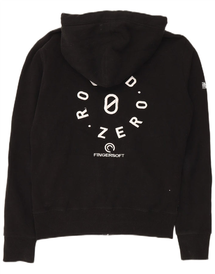 Superdry Herren-Kapuzenpullover mit Reißverschluss, mittelschwarz, Baumwolle