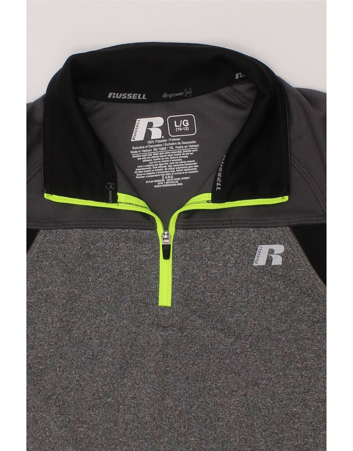 RUSSELL ATHLETIC Pullover-Trainingsanzug für Jungen, 10–11 Jahre, Größe L, Grau