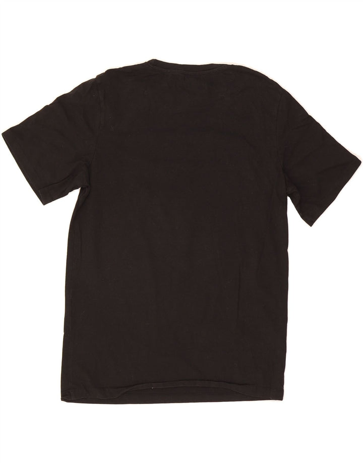 JACK & JONES Mens Graphic T-Shirt Top Large Black Cotton Vintage Jack & Jones and Second-Hand Jack & Jones from Messina Hembry 