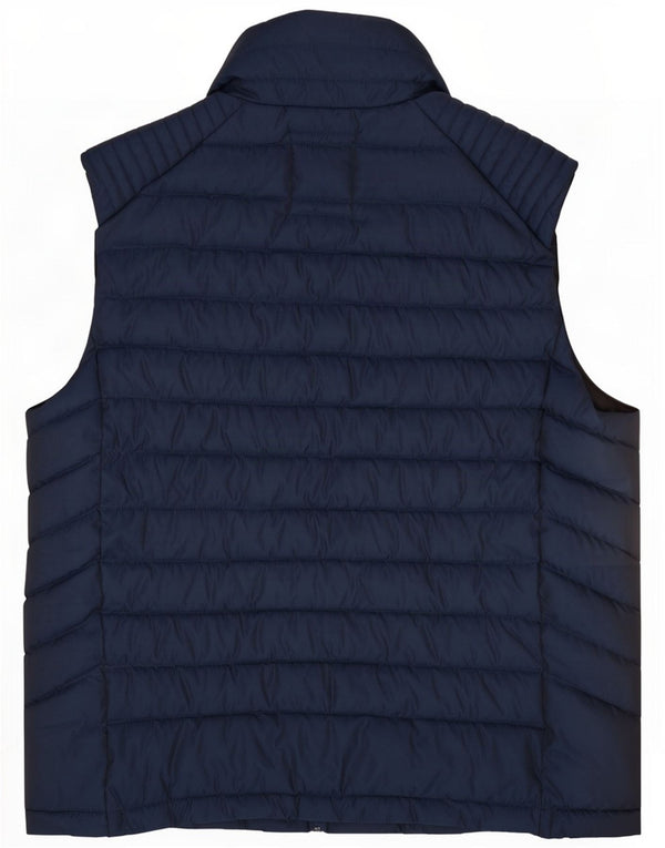 Paul Costelloe Mens Padded Gilet UK 44 2XL Navy Blue Polyester