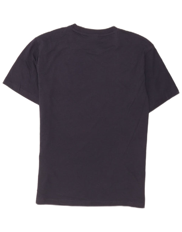 Champion Herren T-Shirt Top Small Marineblau Baumwolle