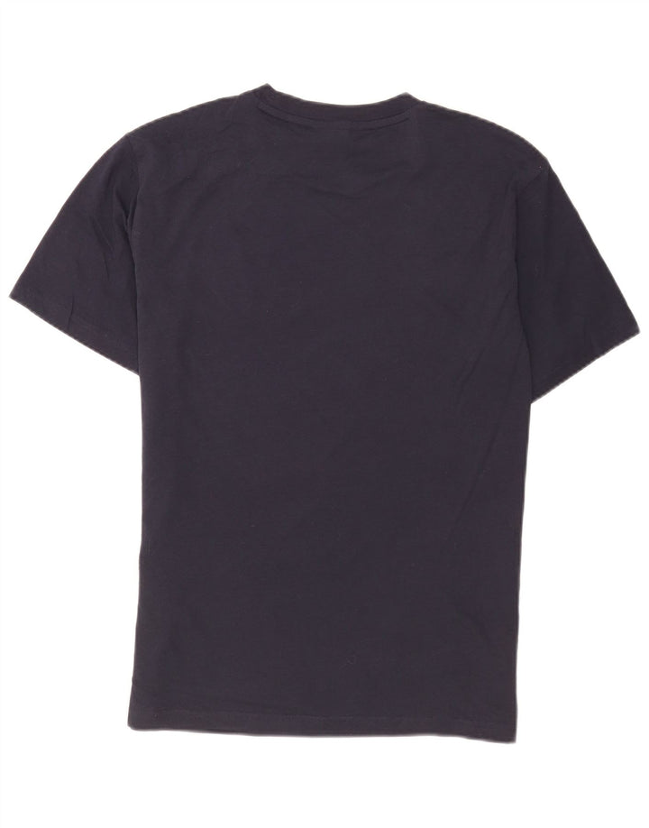 Champion Herren T-Shirt Top Small Marineblau Baumwolle