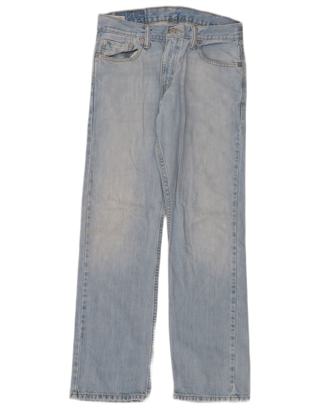 Levi's Herren 514 Straight Jeans W30 L30 Blaue Baumwolle