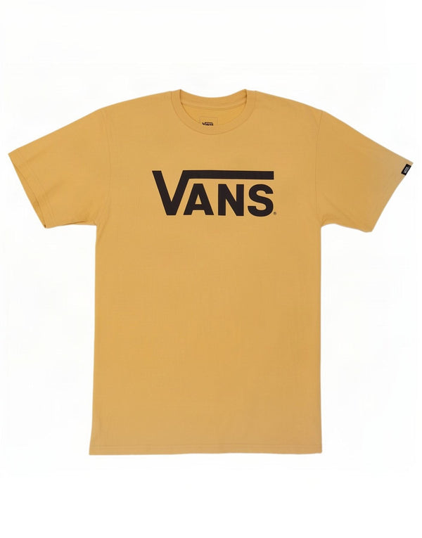 Vans Herren T-Shirt mit klassischer Passform, Grafik, Größe S, Gelb, Baumwolle