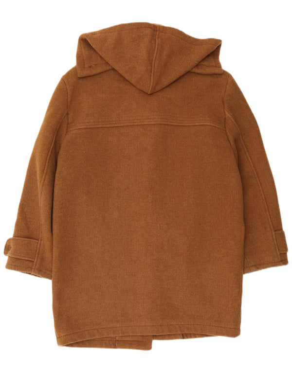 Exigo Herren-Dufflecoat mit Kapuze, UK 42, XL, braune Wolle