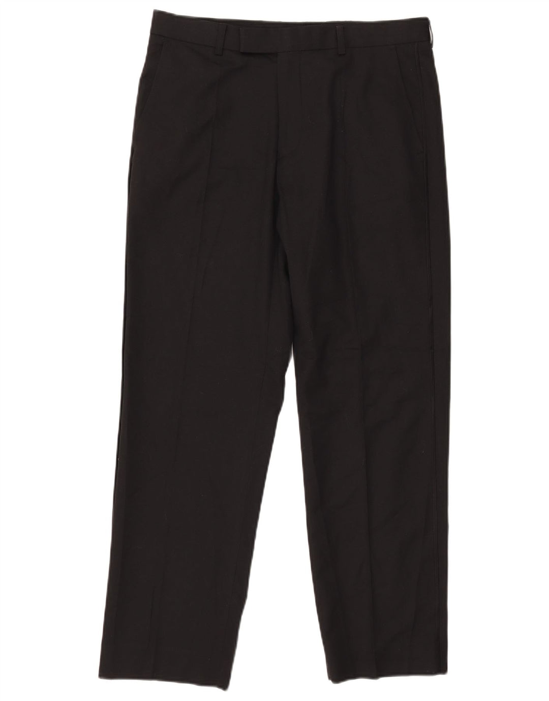 Marks & Spencer Herren Autograph Gerade Anzughose W32 L29 Schwarz