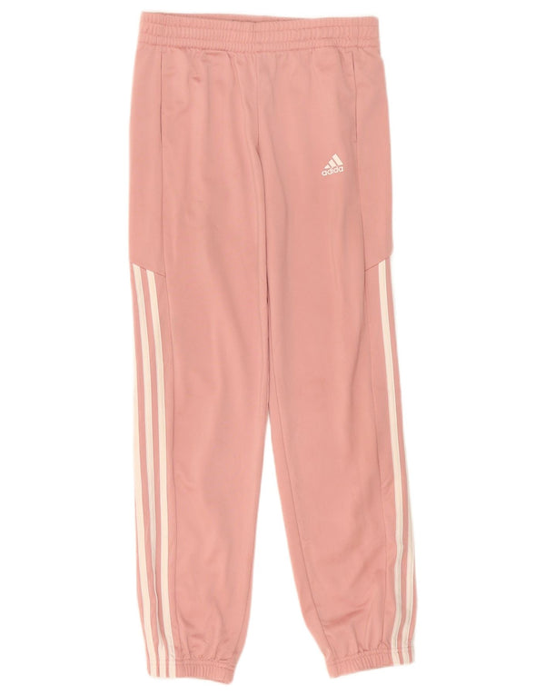 Adidas Mädchen-Trainingshose, Jogginghose, 13–14 Jahre, rosa, Polyester