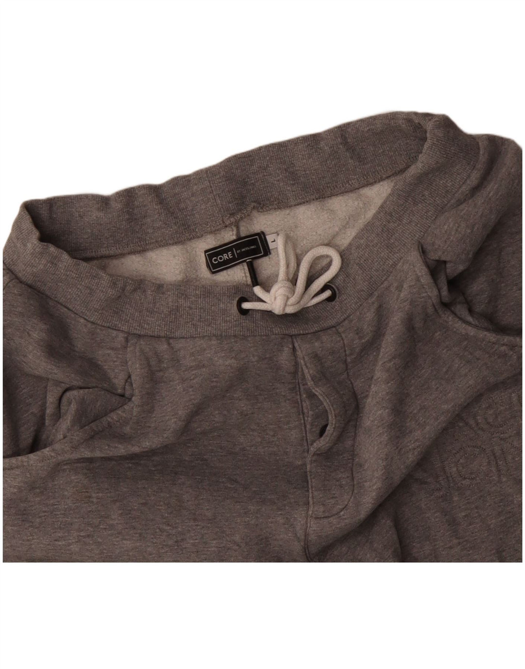 Jack & Jones Herren-Sportshorts, große graue Baumwolle