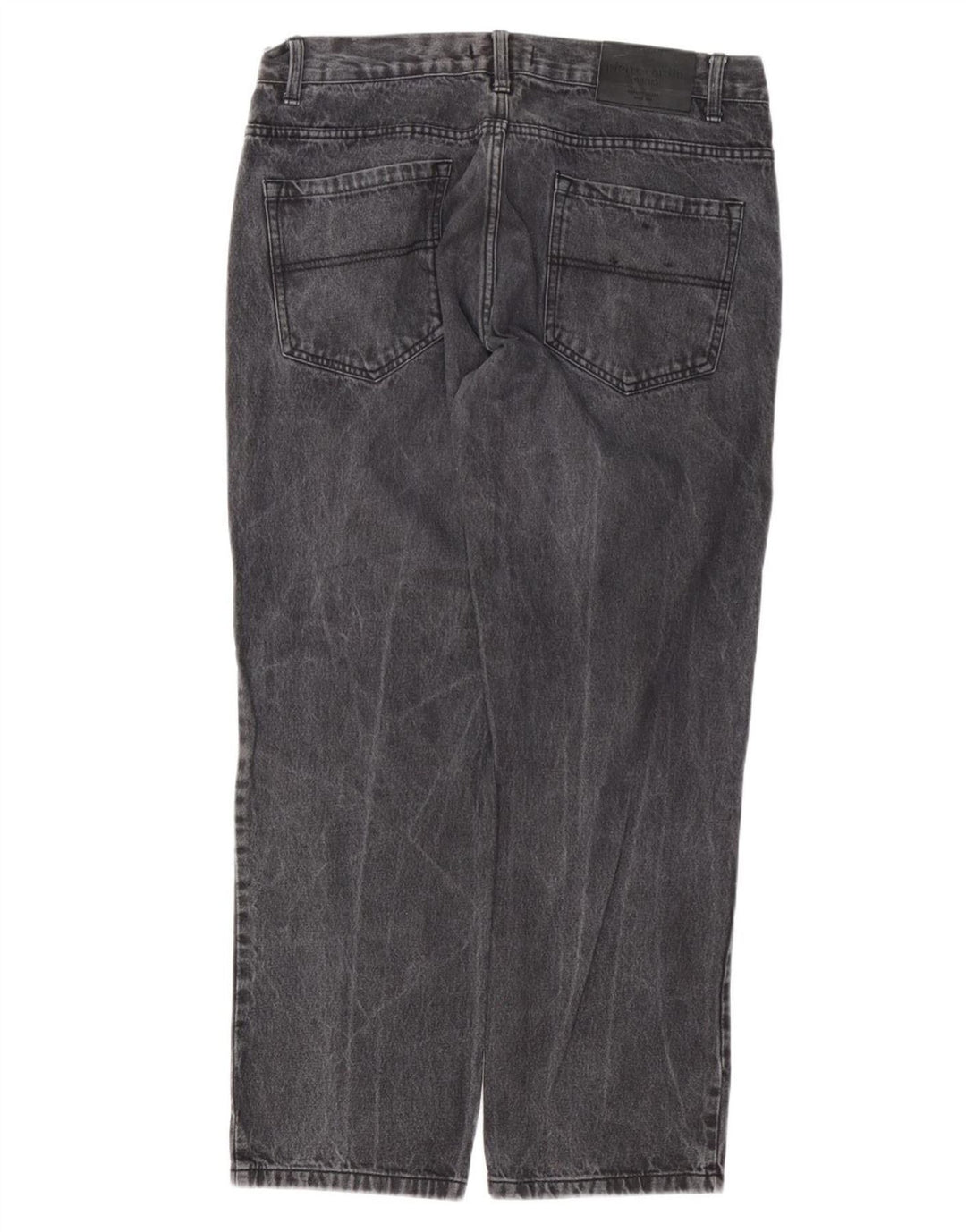Pierre Cardin Herren Straight Jeans W34 L28 Graue Baumwolle