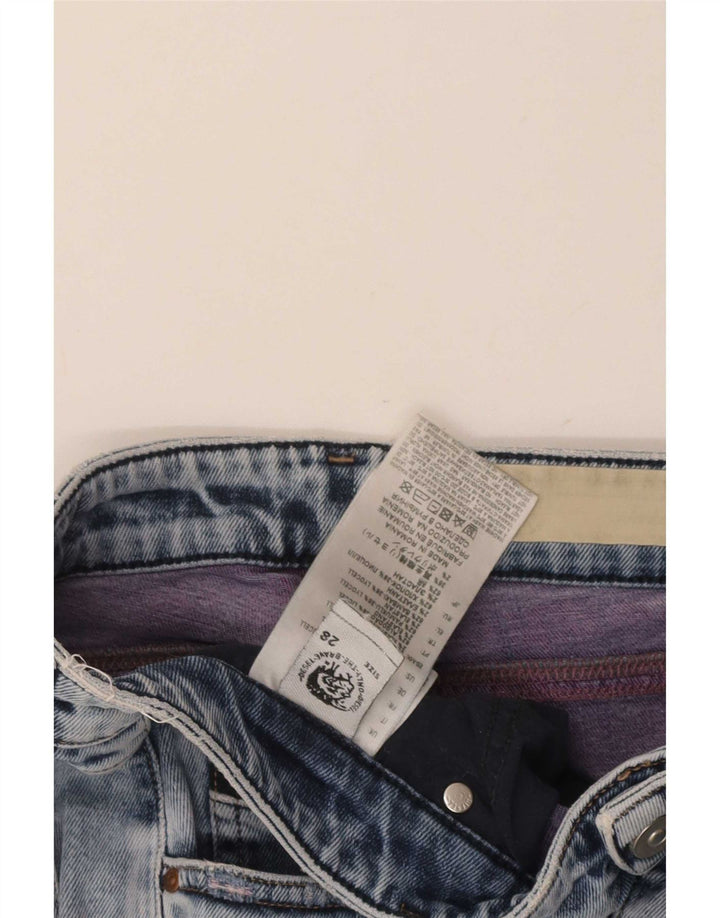 Diesel Damen Slim Jeans W28 L28 Blaue Baumwolle