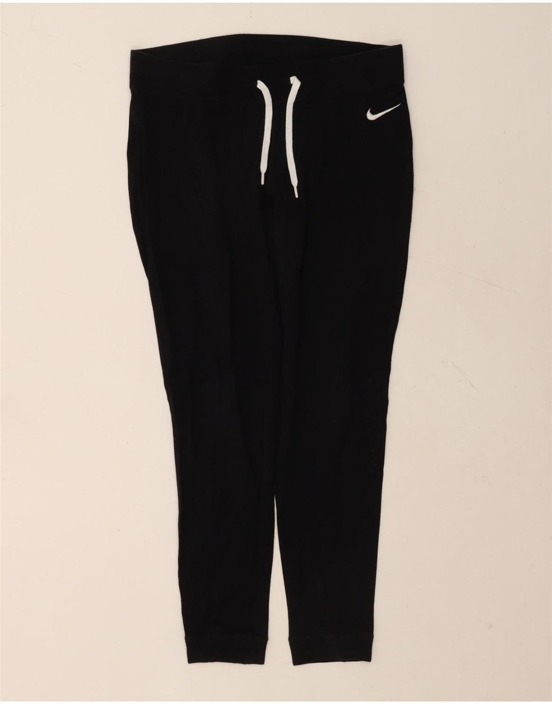 NIKE Damen-Trainingshose, Jogginghose, UK 14, mittelschwarz, Baumwolle