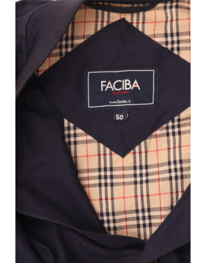 Faciba Herren Bomberjacke IT 50 Large Marineblau