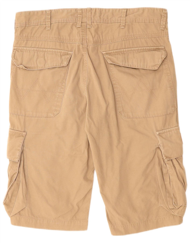 Wrangler Herren Cargoshorts W34 Große braune Baumwolle