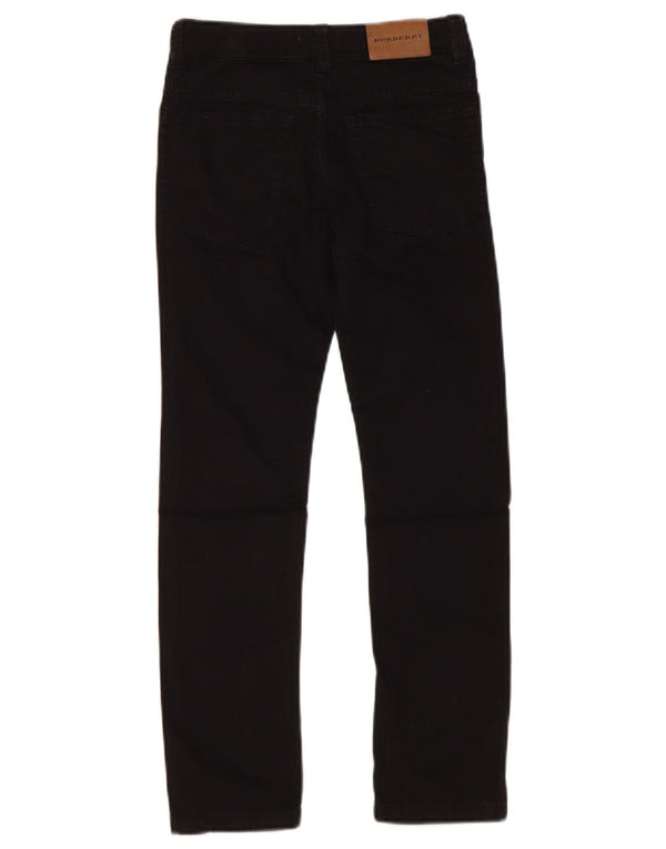 BURBERRY Jungen Skinny Jeans 7–8 Jahre W22 L22 Schwarz