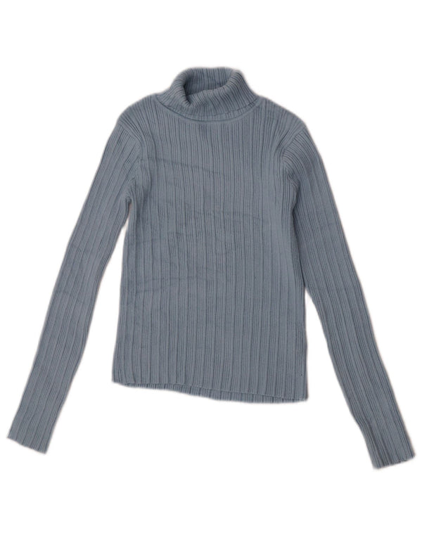 Zara Rollkragenpullover für Mädchen, 11–12 Jahre, blaue Viskose