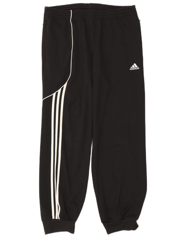 ADIDAS Herren Trainingshose Jogger UK 42/44 Large Schwarz Polyester