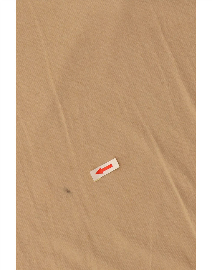 Puma Herren-T-Shirt mit Grafik, groß, beige, Baumwolle