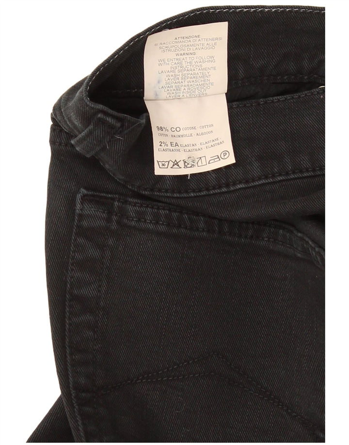 Carrera Herren 700 Straight Jeans W31 L33 Schwarze Baumwolle
