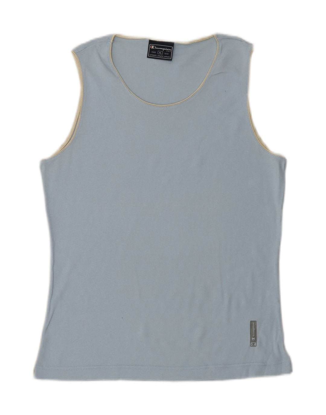 CHAMPION Damen-Weste-Top, UK 18, XL, blaue Baumwolle