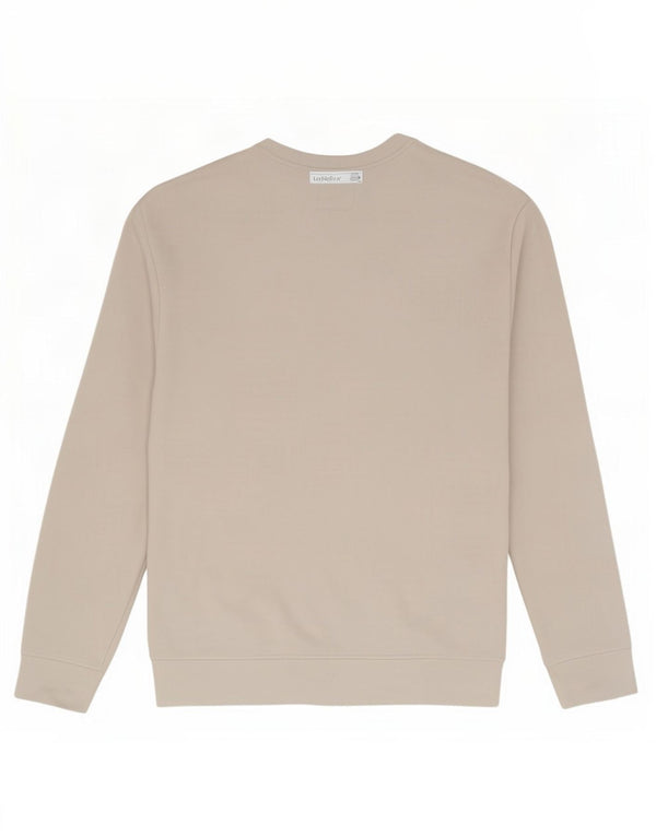 Emporio Armani Herren Grafik-Sweatshirt-Pullover 2XL Weiß Modal