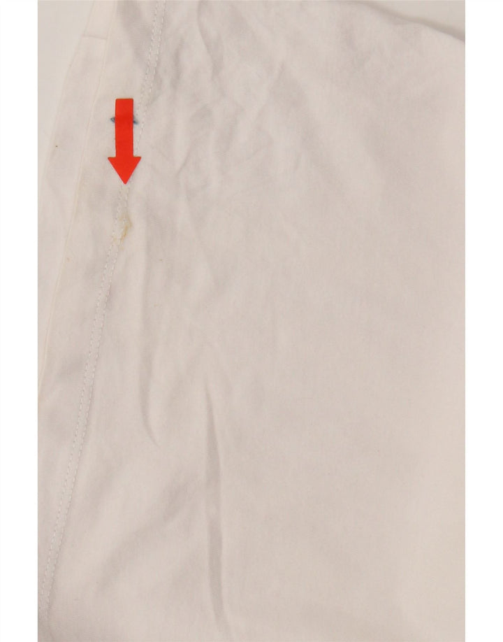 JACK WILLS Mens T-Shirt Top Medium White Colourblock Cotton Vintage Jack Wills and Second-Hand Jack Wills from Messina Hembry 