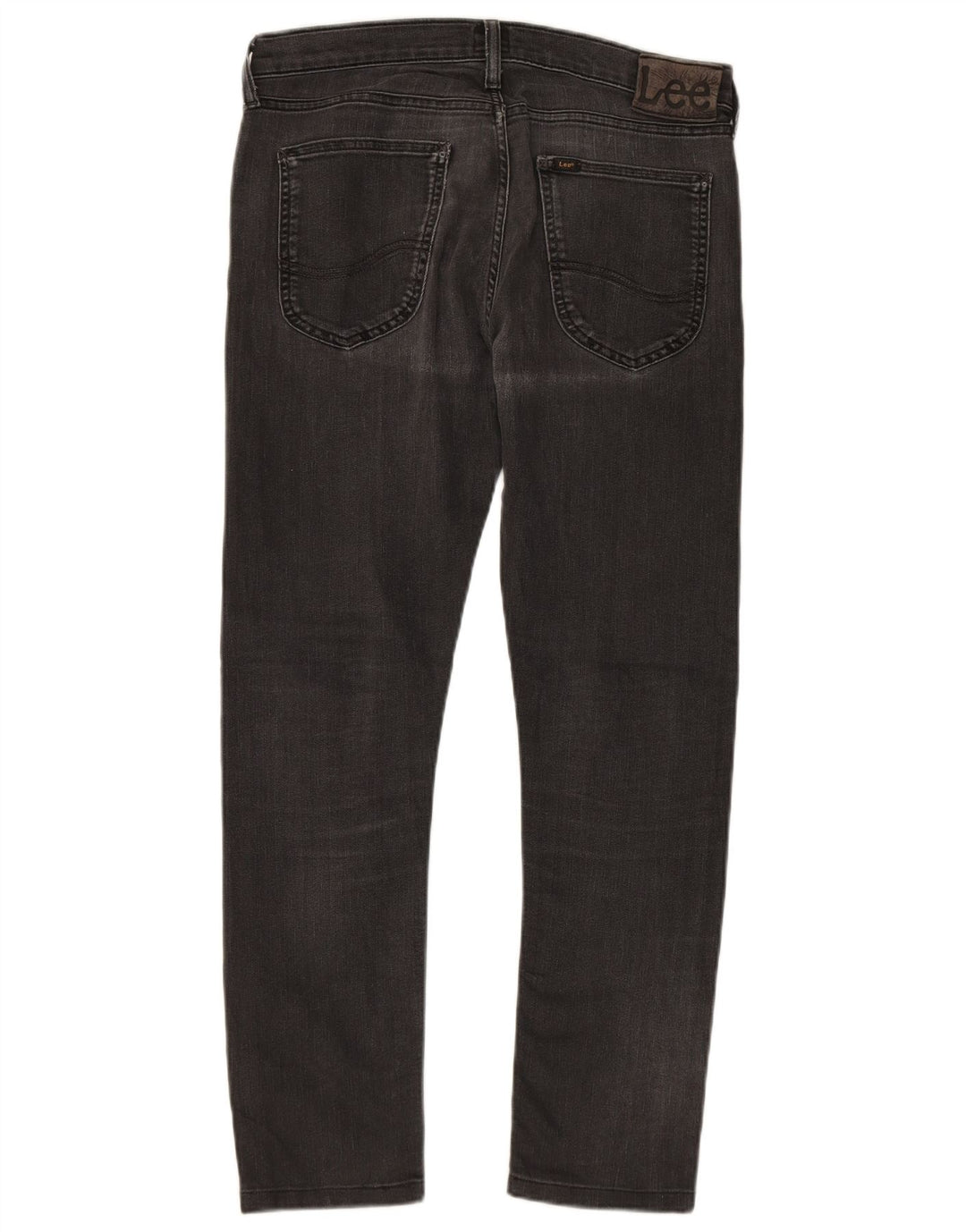 LEE Mens Luke Slim Jeans W32 L28 Grey Cotton