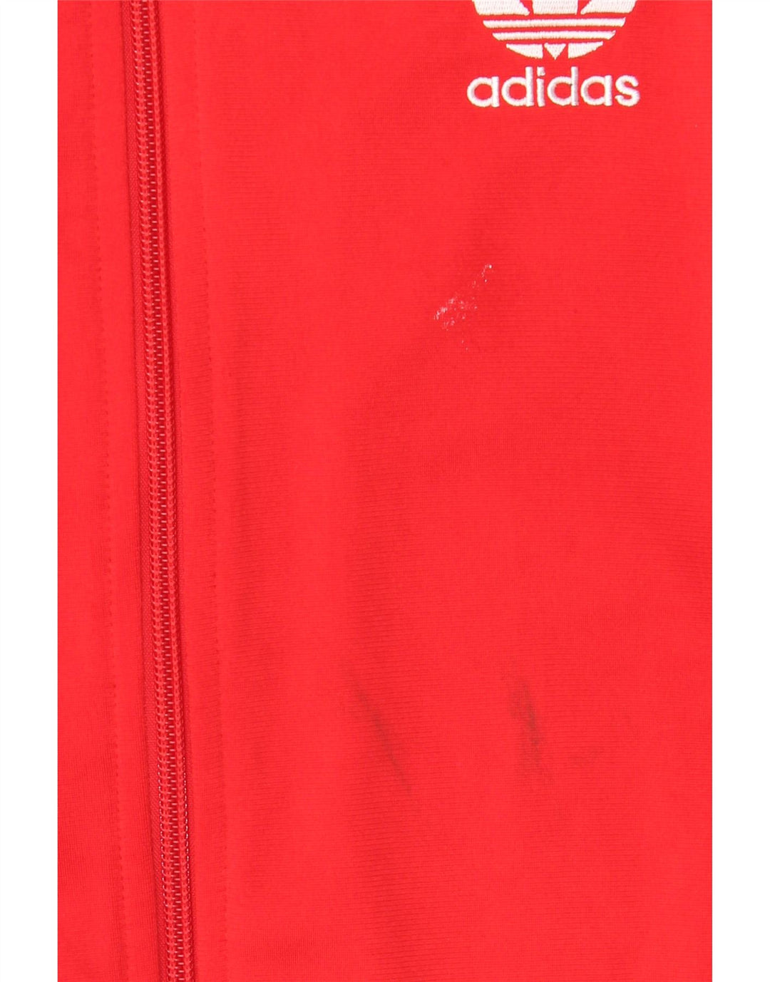 Adidas Jungen Trainingsanzug Top Jacke 10–11 Jahre, rotes Polyester