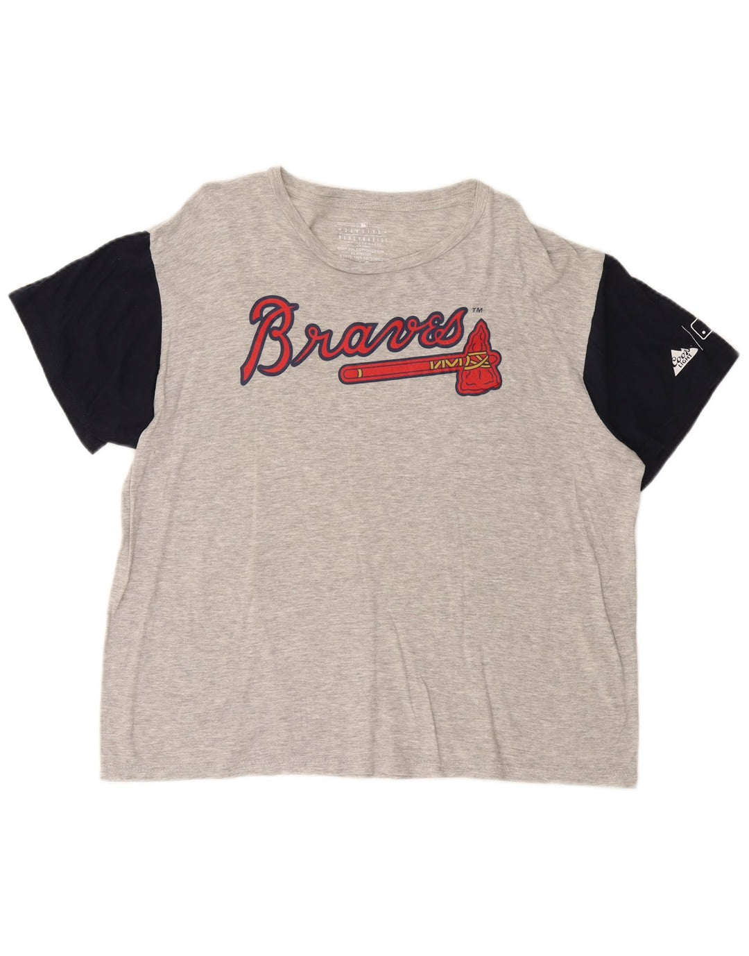 Original Merchandise Herren-T-Shirt mit Grafik, groß, Grau, Colourblock-Baumwolle