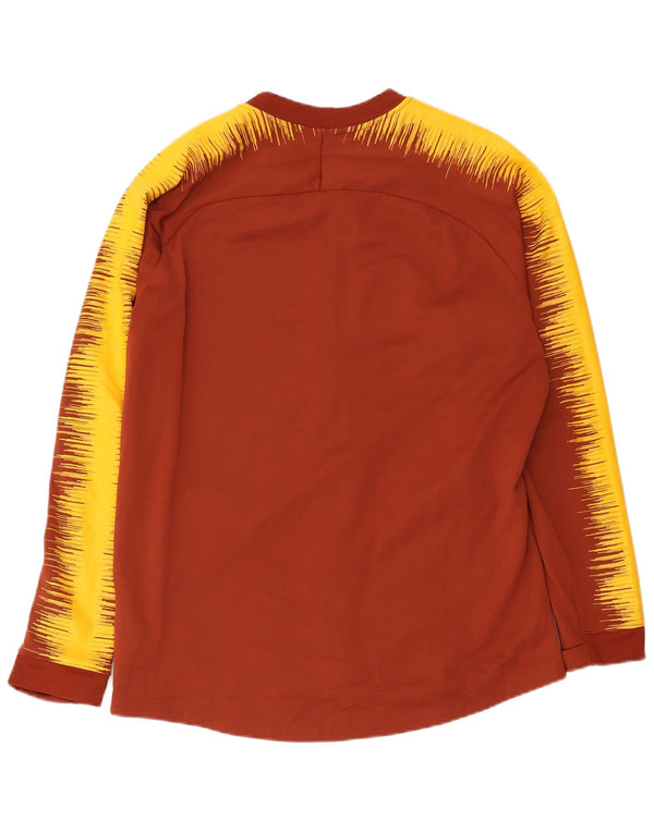 Nike Herren Roma Trainingsanzug Top Jacke XL Maroon Colourblock Polyester