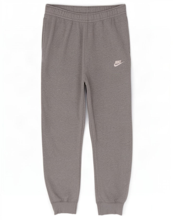 Nike Herren-Trainingshose, Jogginghose, Größe S, grau gefleckte Baumwolle