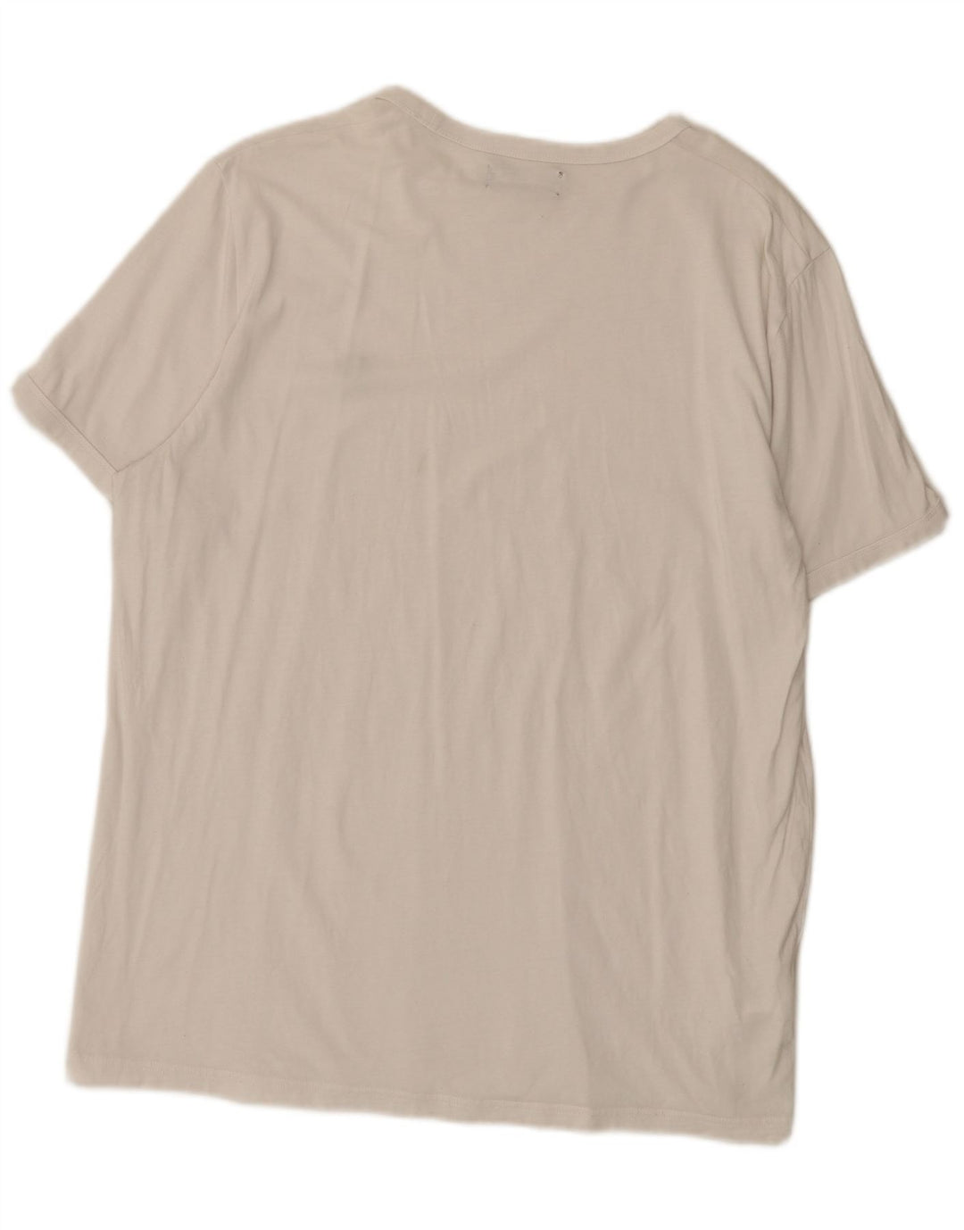 Fred Perry Herren T-Shirt Top XL Weiße Baumwolle