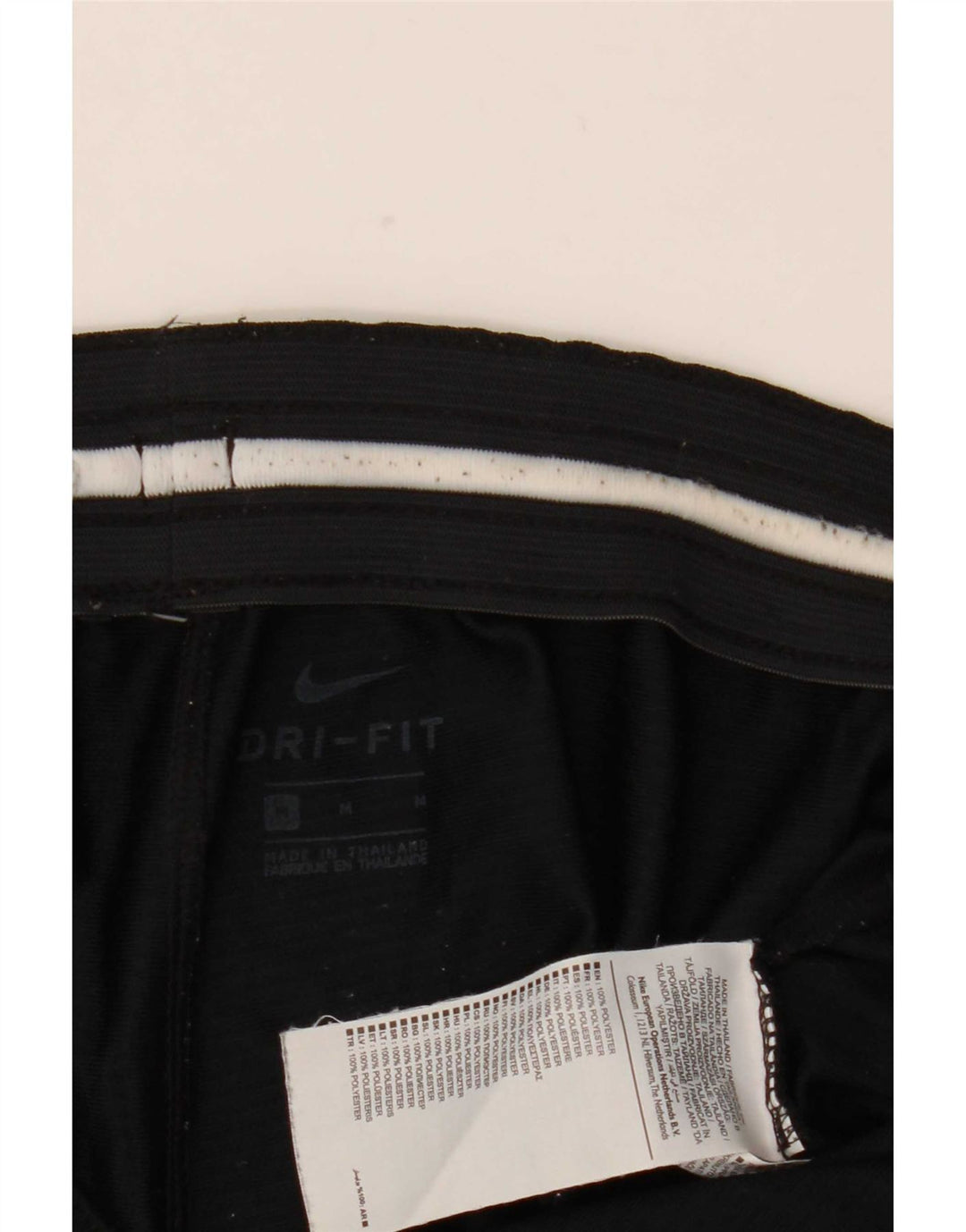 Nike Herren Dri Fit Graphic Sport Shorts Mittelschwarzes Polyester