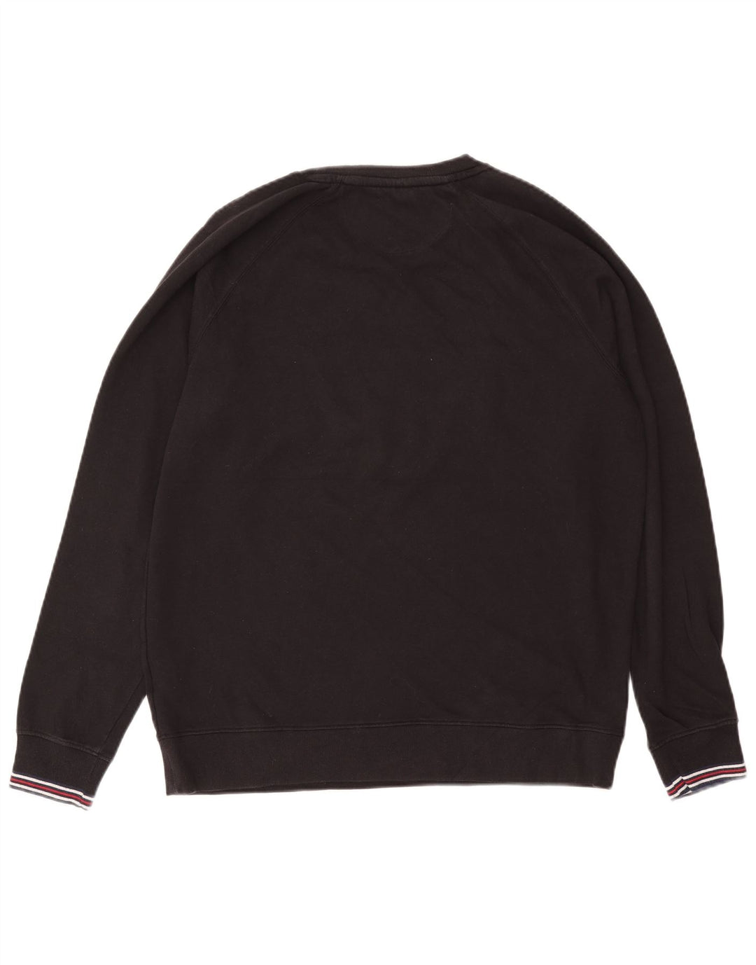 Fila Herren-Sweatshirt mit Grafik, groß, aus schwarzer Baumwolle