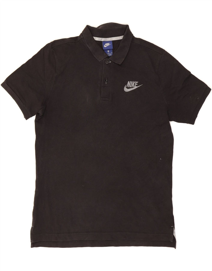 NIKE Mens Polo Shirt Medium Black Cotton Vintage Nike and Second-Hand Nike from Messina Hembry 