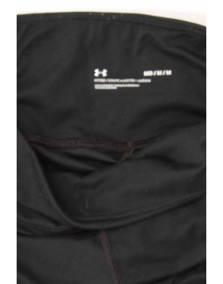 Under Armour Damen-Leggings mit taillierter Passform, UK 12, mittelschwarz, Polyester