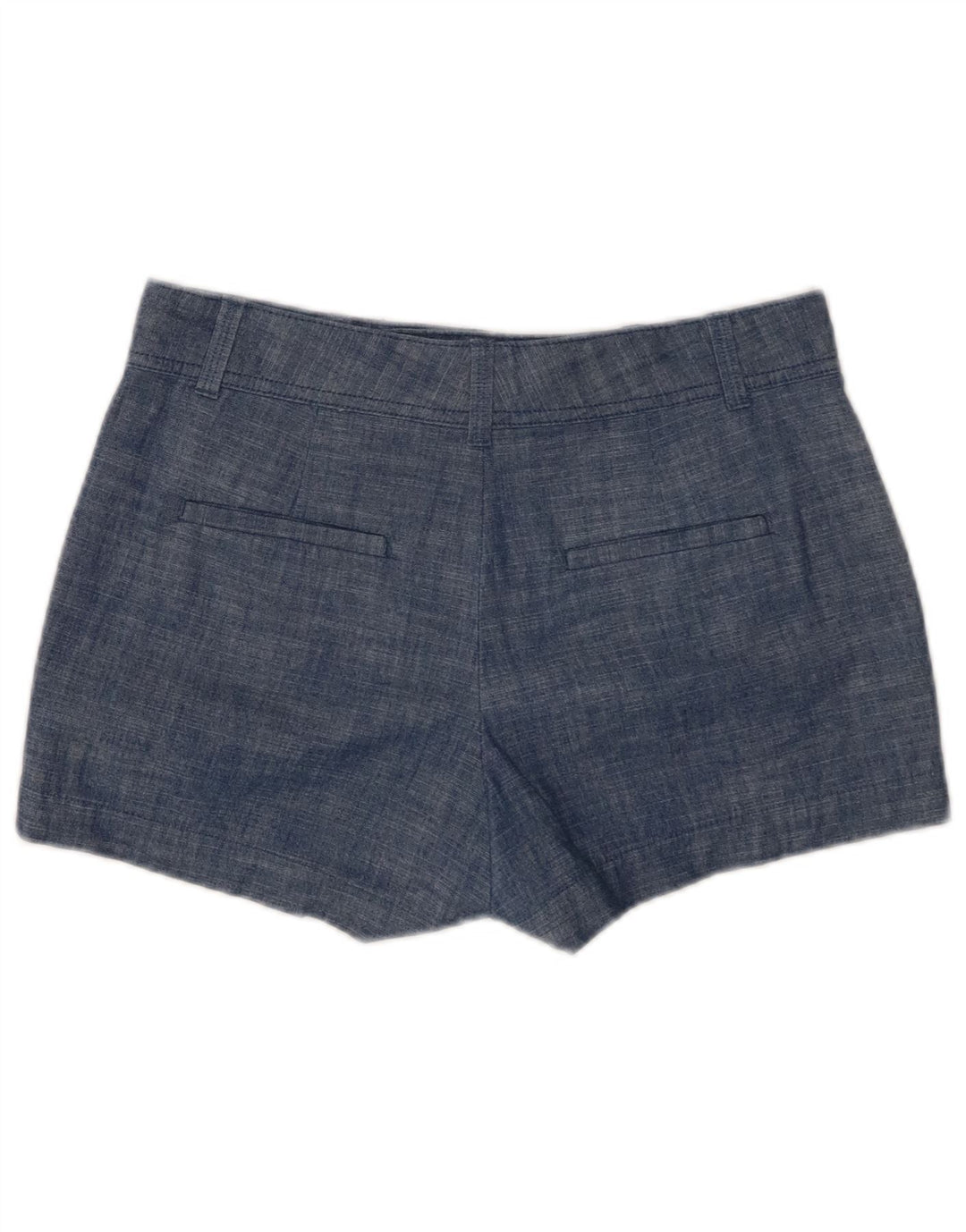 Gap Damen Curvy Hot Pants US 2 XS W28 Blaue Baumwolle
