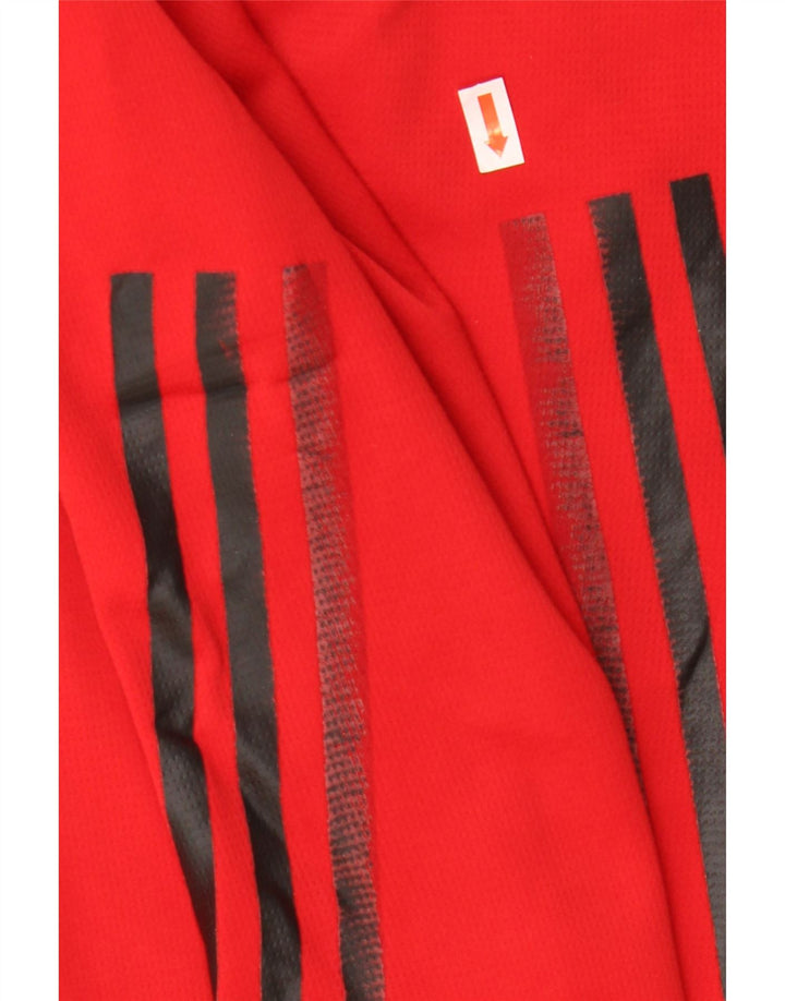 Adidas Herren Aeroready Sportshorts, großes rotes Polyester