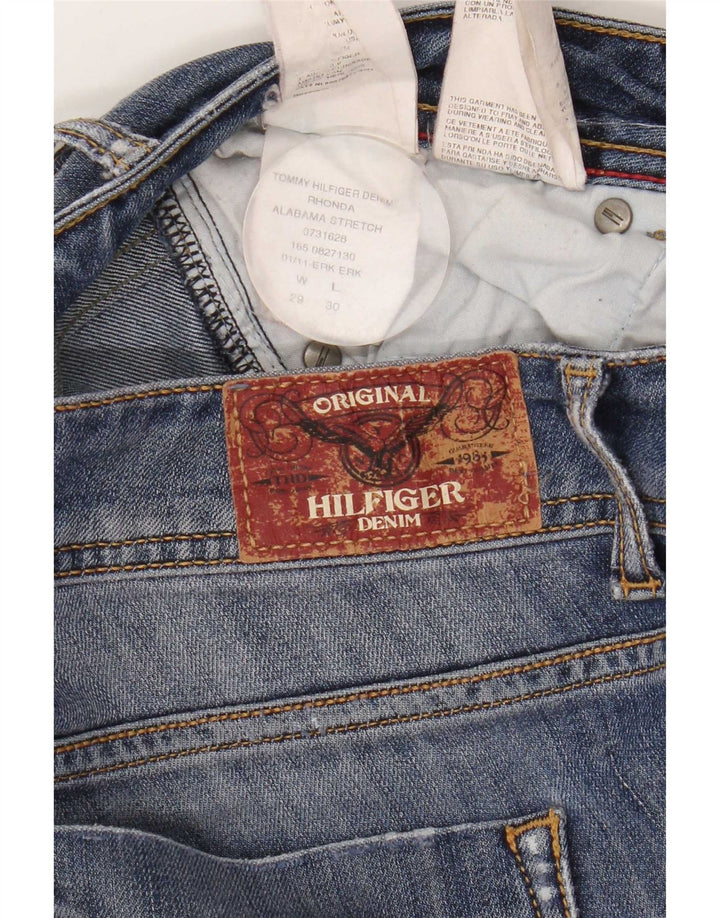 Tommy Hilfiger Damen Straight Jeans W29 L30 Blau
