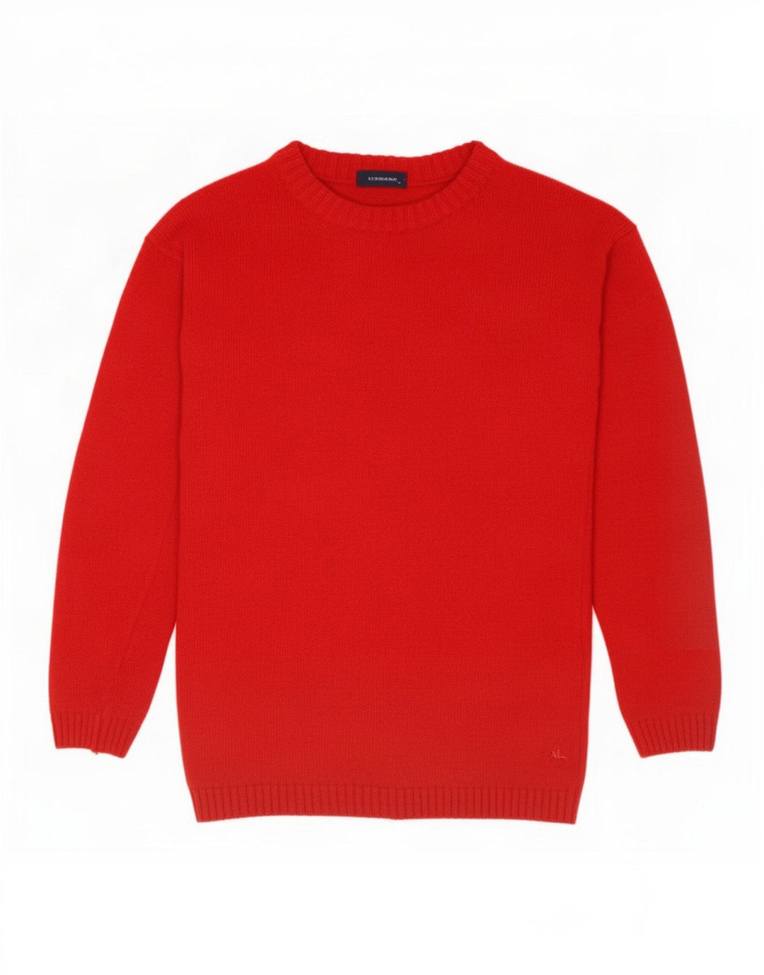 Burberry Jungen-Pullover mit U-Boot-Ausschnitt, 13–14 Jahre, Rot
