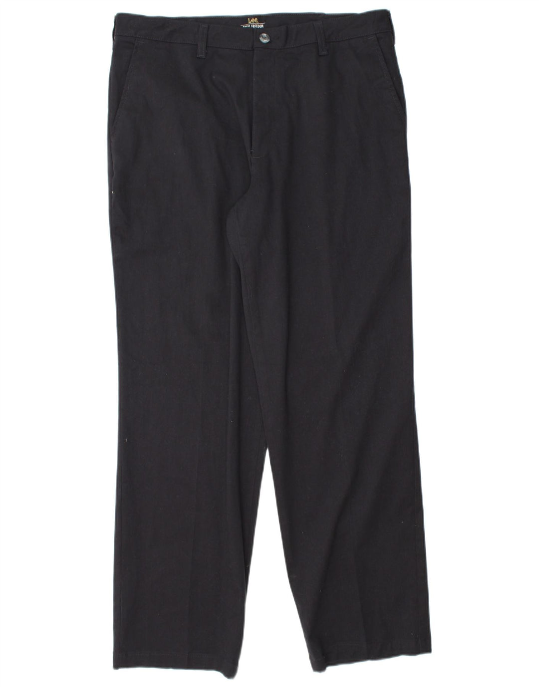 LEE gerade Chino-Hose für Herren, W34, L30, marineblaue Baumwolle