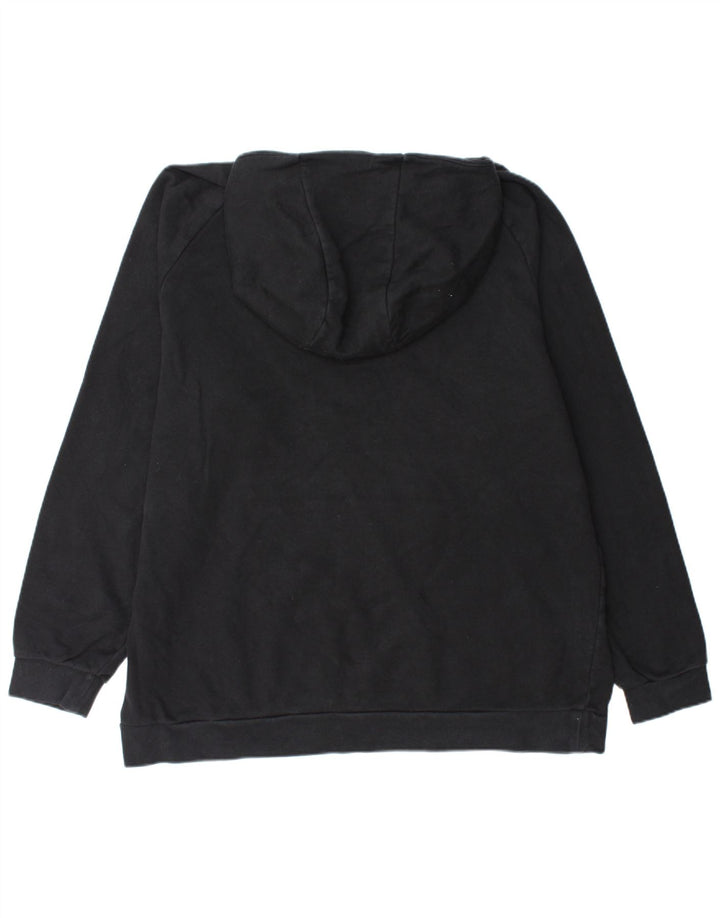 JORDAN Herren-Kapuzenpullover mit Grafik, 2XL, schwarze Baumwolle