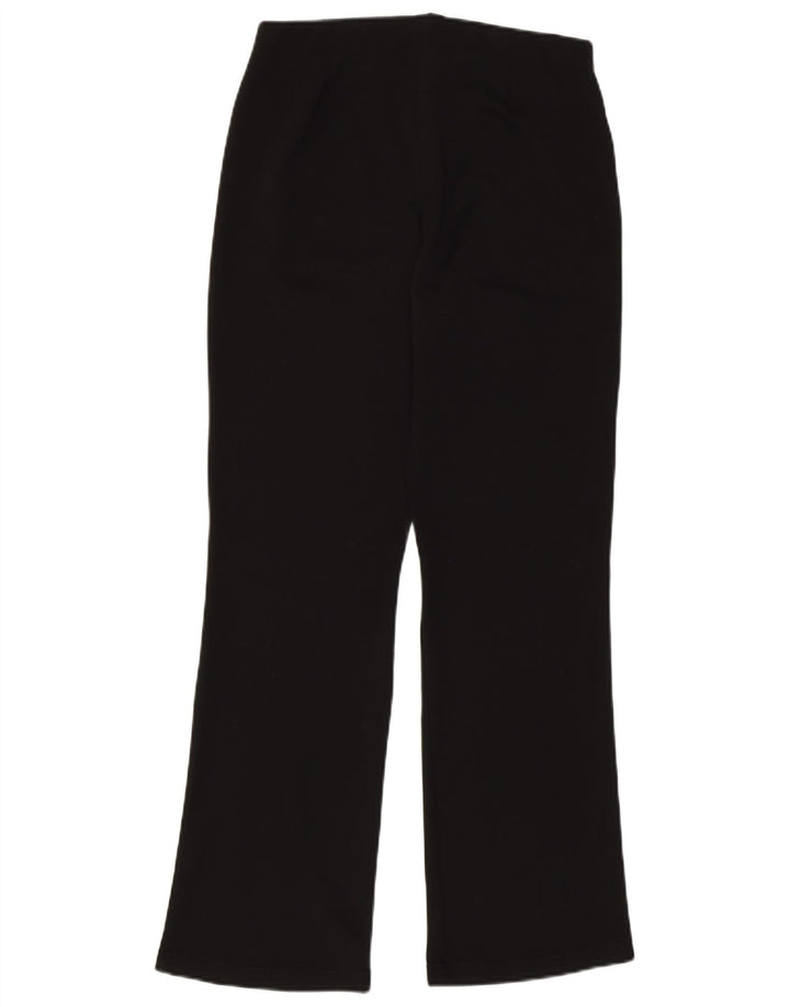 Zara Damen Bootcut Freizeithose Medium W28 L28 Schwarz Polyester