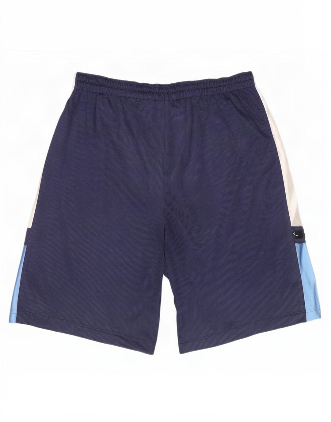 Jordan Herren-Sportshorts 2XL Marineblaues Colourblock-Polyester