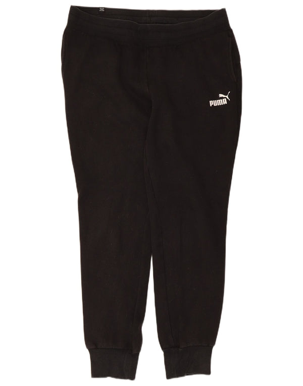 Puma Damen Trainingshose Jogger UK 14 Large Schwarz Polyester