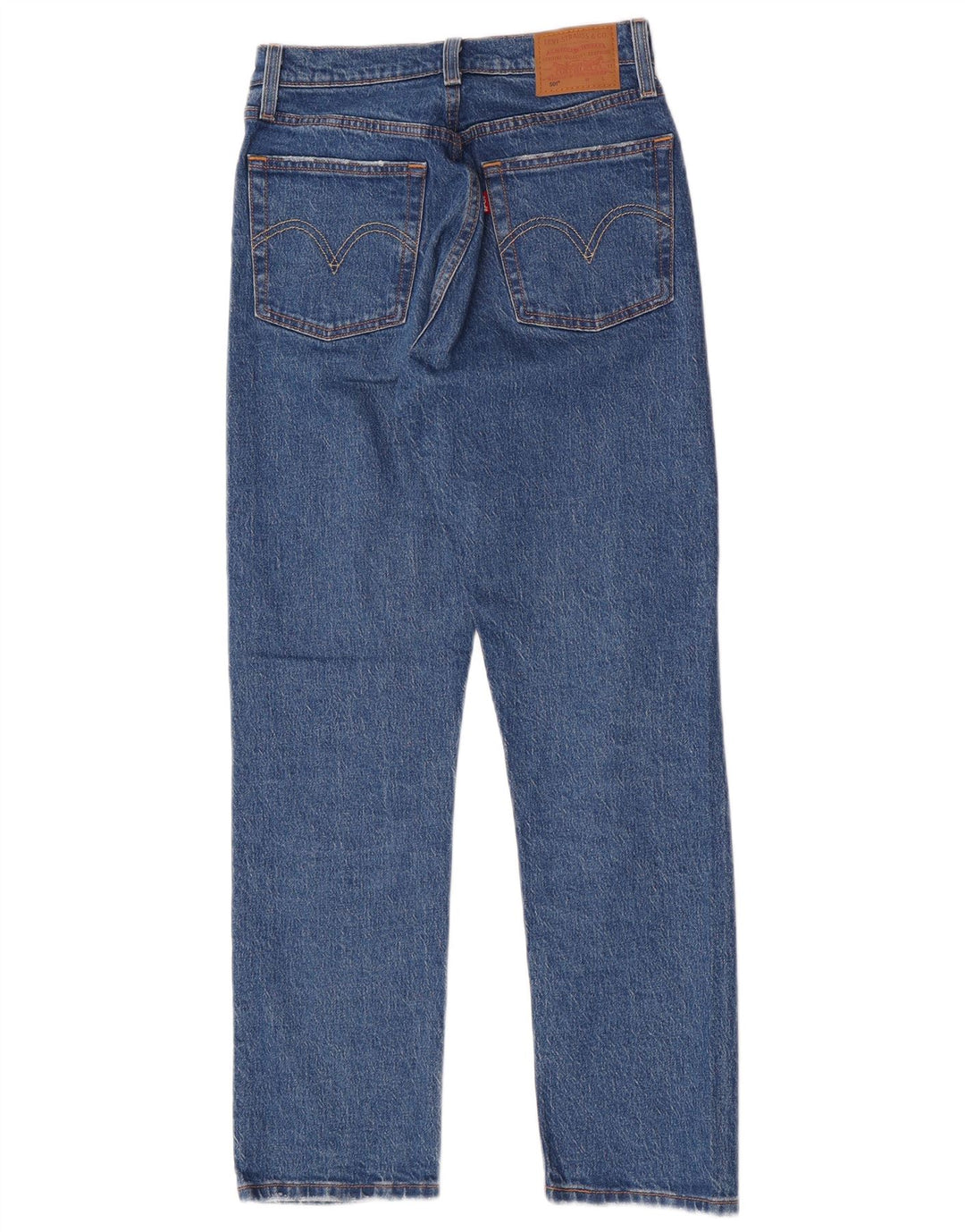 Levi's Damen 501 Straight Jeans W25 L28 Blau