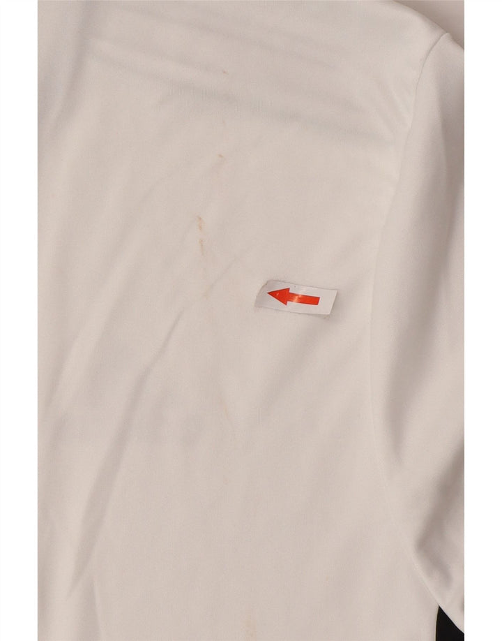 Adidas Herren Aeroready T-Shirt Top Mittelweißes Colourblock-Polyester