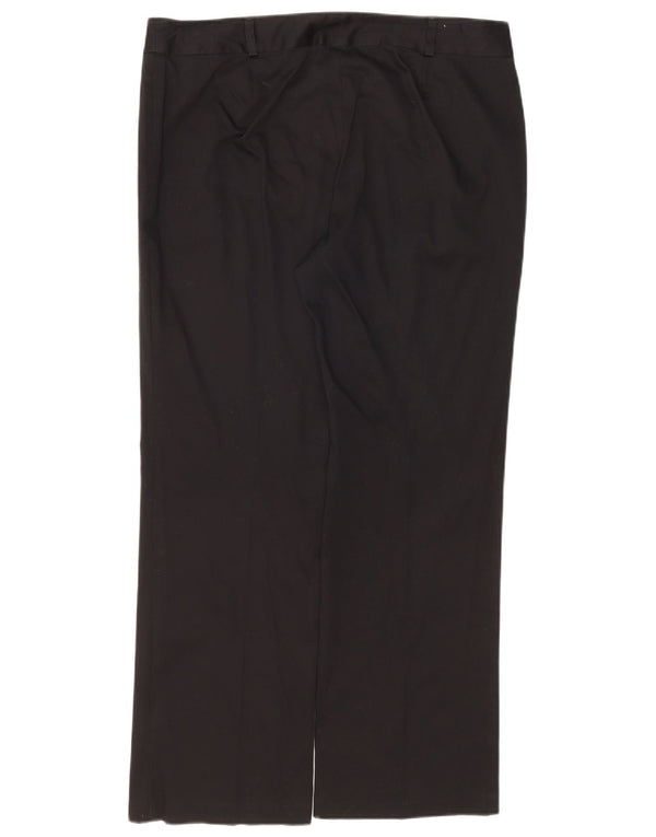 Marks & Spencer Damen Bootcut Freizeithose UK 16 Large W38 L30 Schwarz