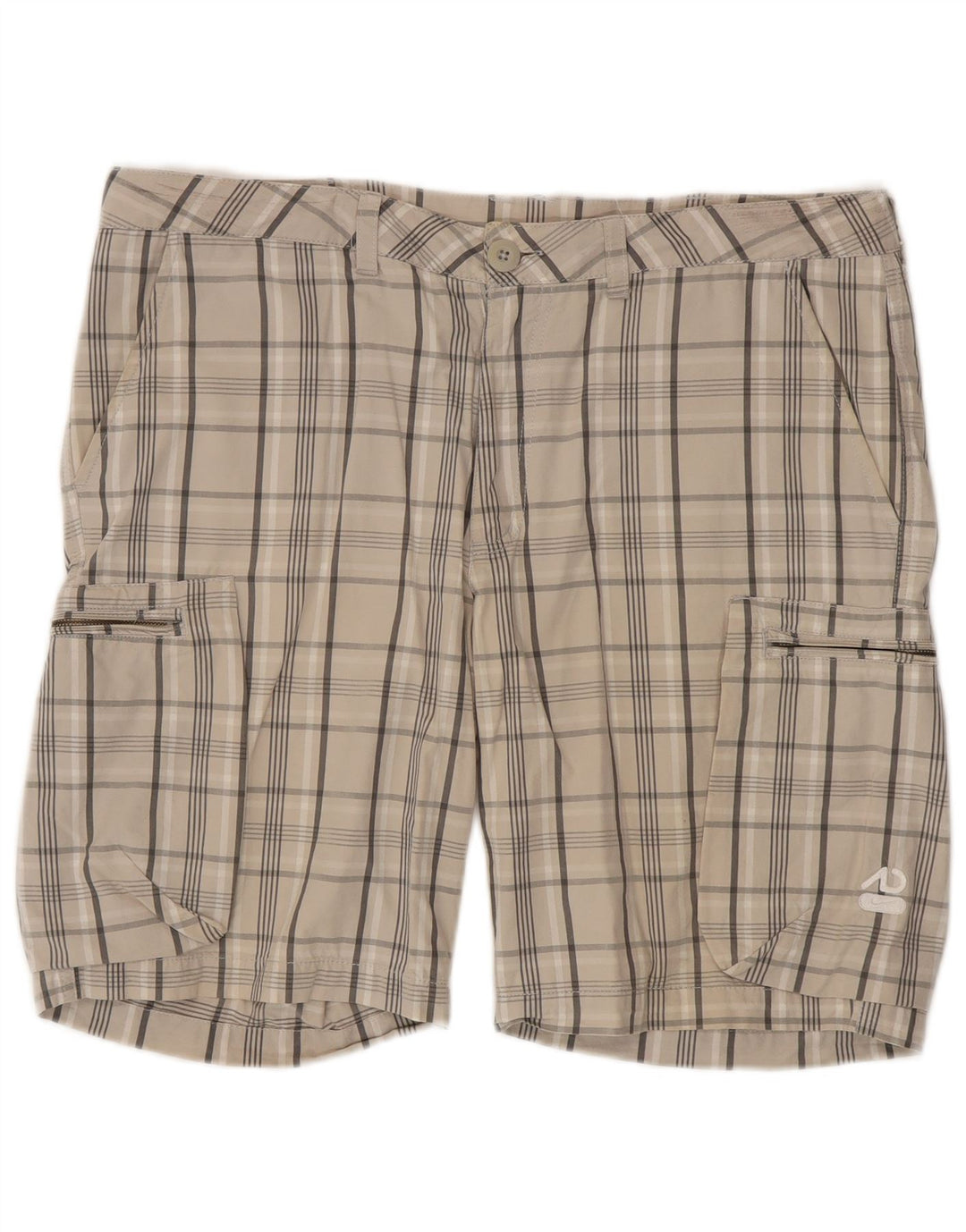 NIKE Herren Cargoshorts W36 Large Beige Check
