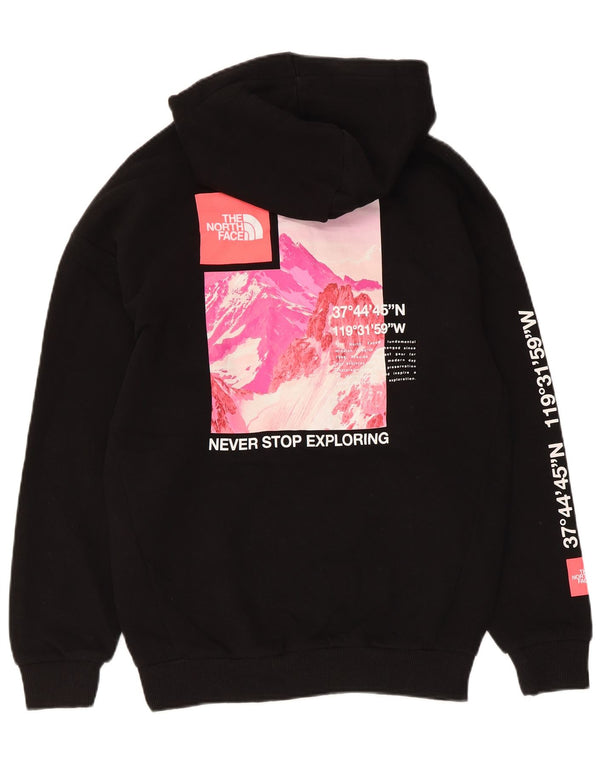 The North Face Damen-Kapuzenpullover mit Grafik, Gr. 10, Größe S, Schwarz, Baumwolle
